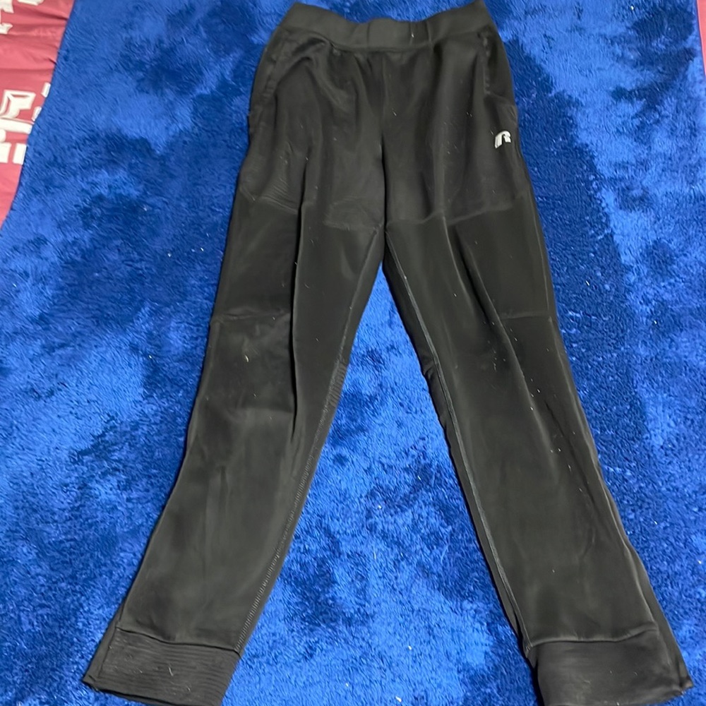 Black and grey joggers